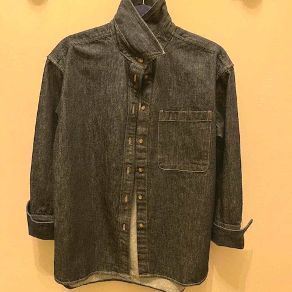 Banana Republic Oversized Denim Shirt-SMALL-NWT - Picture 4 of 6